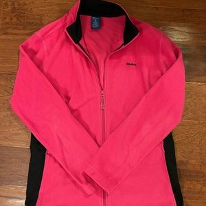 Reebok XL fleece zipper jacket